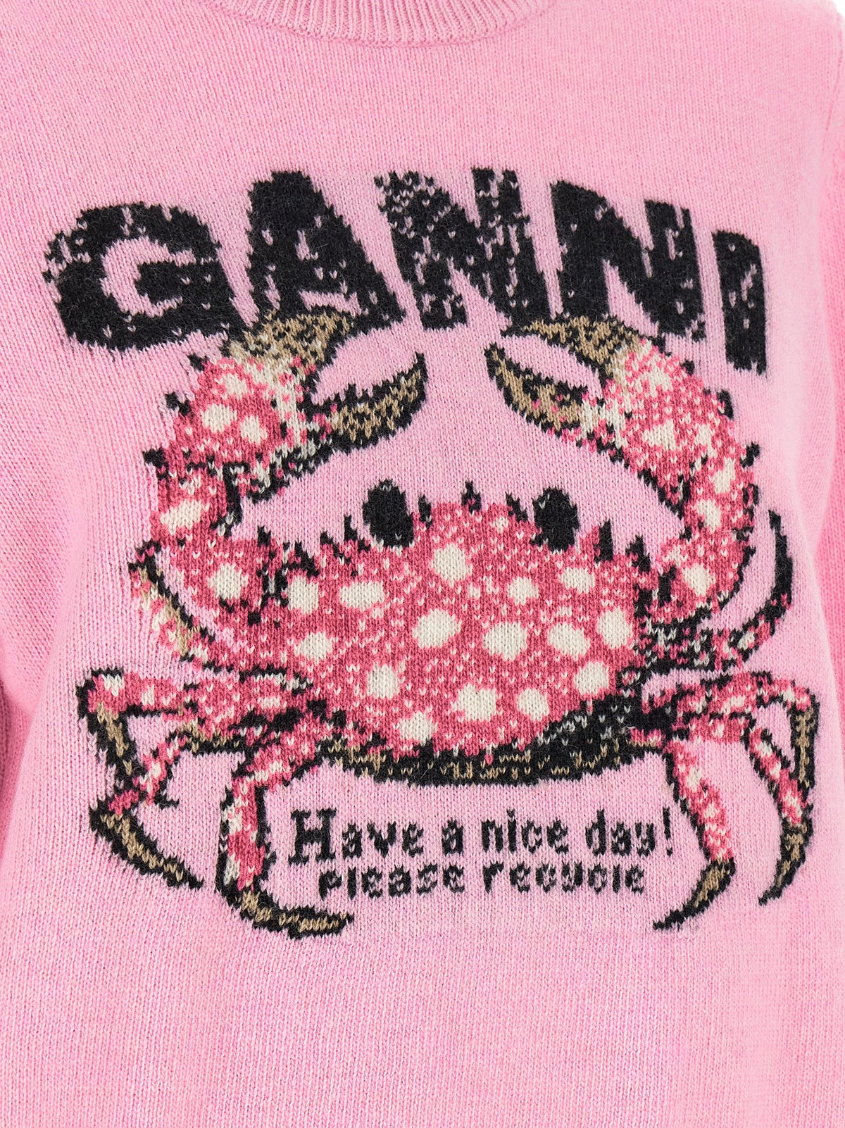 GANNI - 'Crab' sweater crab-sweater_d45273ab-9a63-4c67-bacd-04cc904679f6