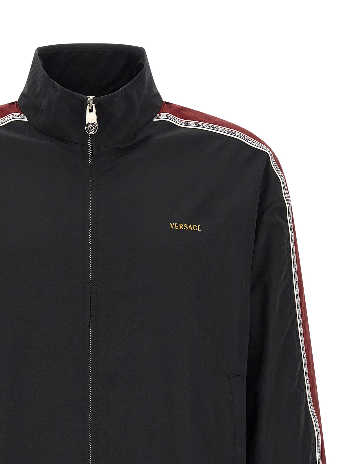Versace - Craquelé-effect blouson