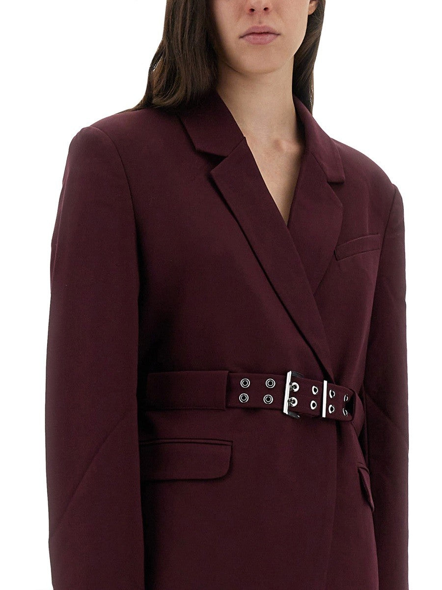 GANNI GANNI - CREPE BLAZER