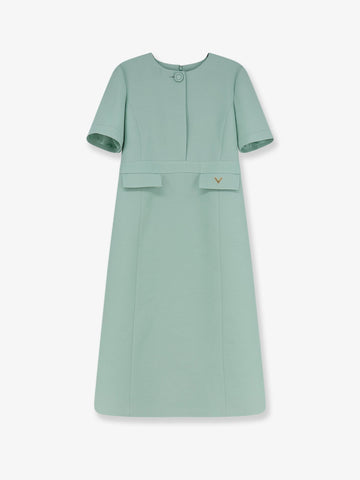 Valentino - Crepe Couture Midi Dress