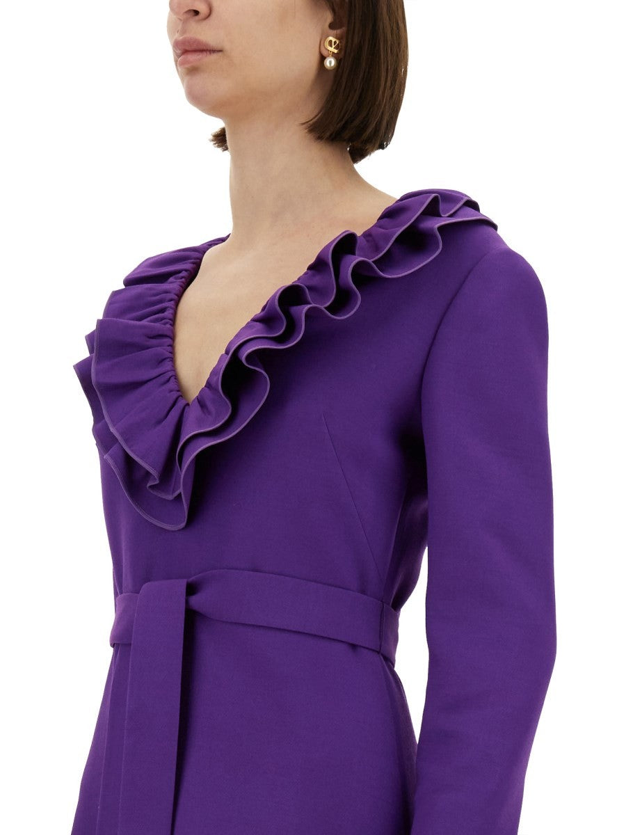 CREPE COUTURE SHORT DRESS