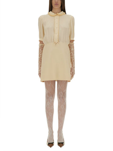 Valentino CREPE COUTURE SHORT DRESS