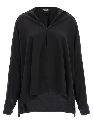 TOM FORD - Crepe de chine shirt