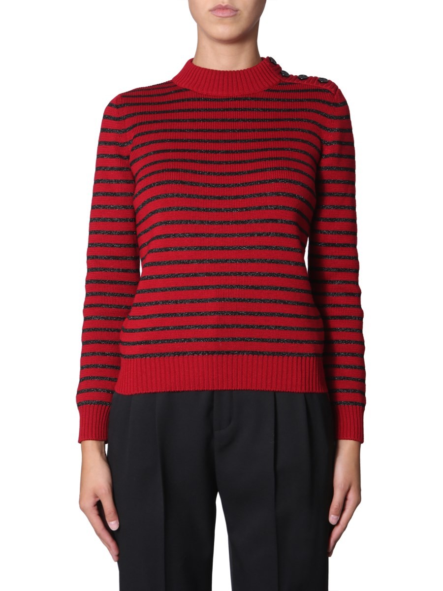 Saint Laurent - CREW NECK SWEATER crew-neck-sweater