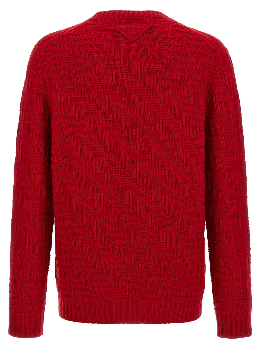 PRADA - Crew neck sweater Red 50 IT