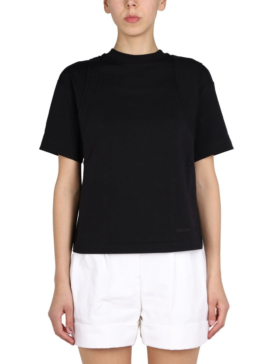 Alexander Mcqueen - CREWNECK T-SHIRT crewneck-t-shirt_2c45994e-8b27-4d3b-aaf0-d0054bd171af