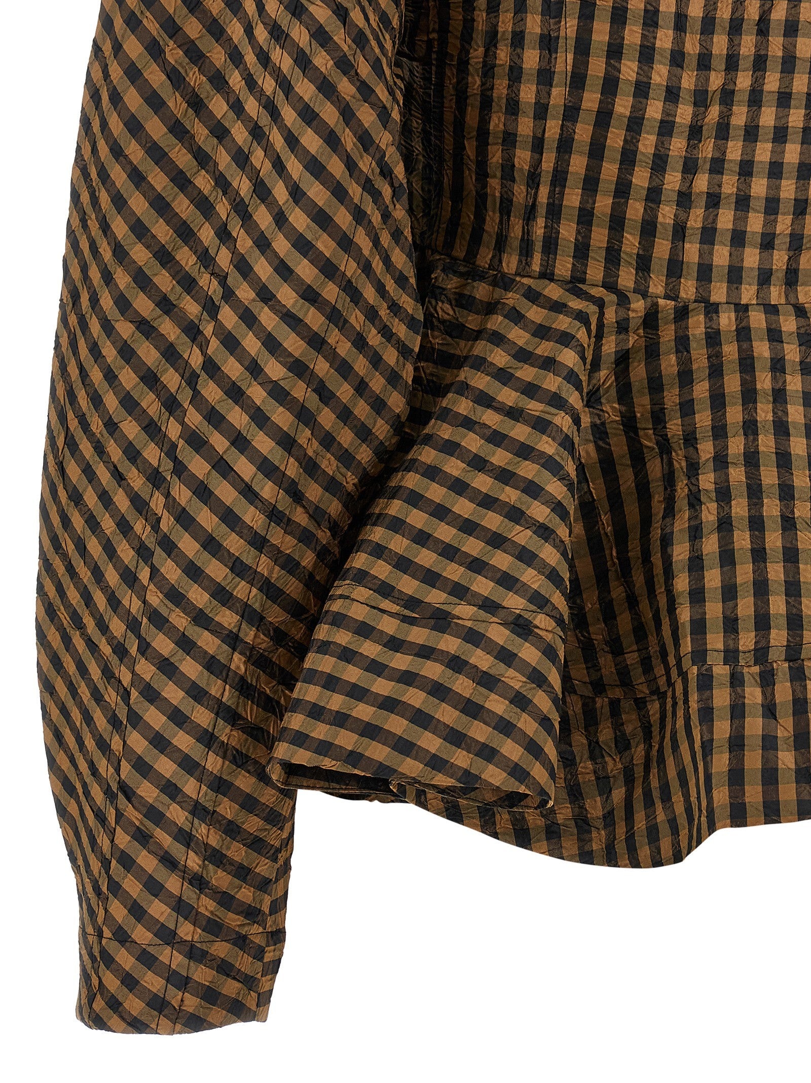 GANNI - 'Crinckled Taffetà' blouse