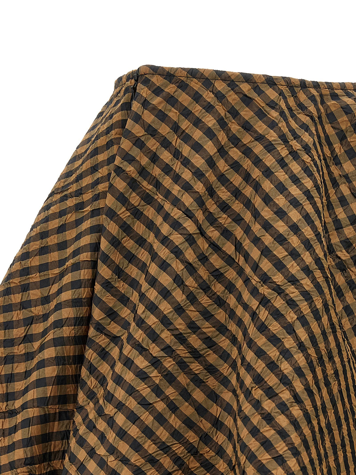 GANNI - 'Crinckled Taffetà' skirt