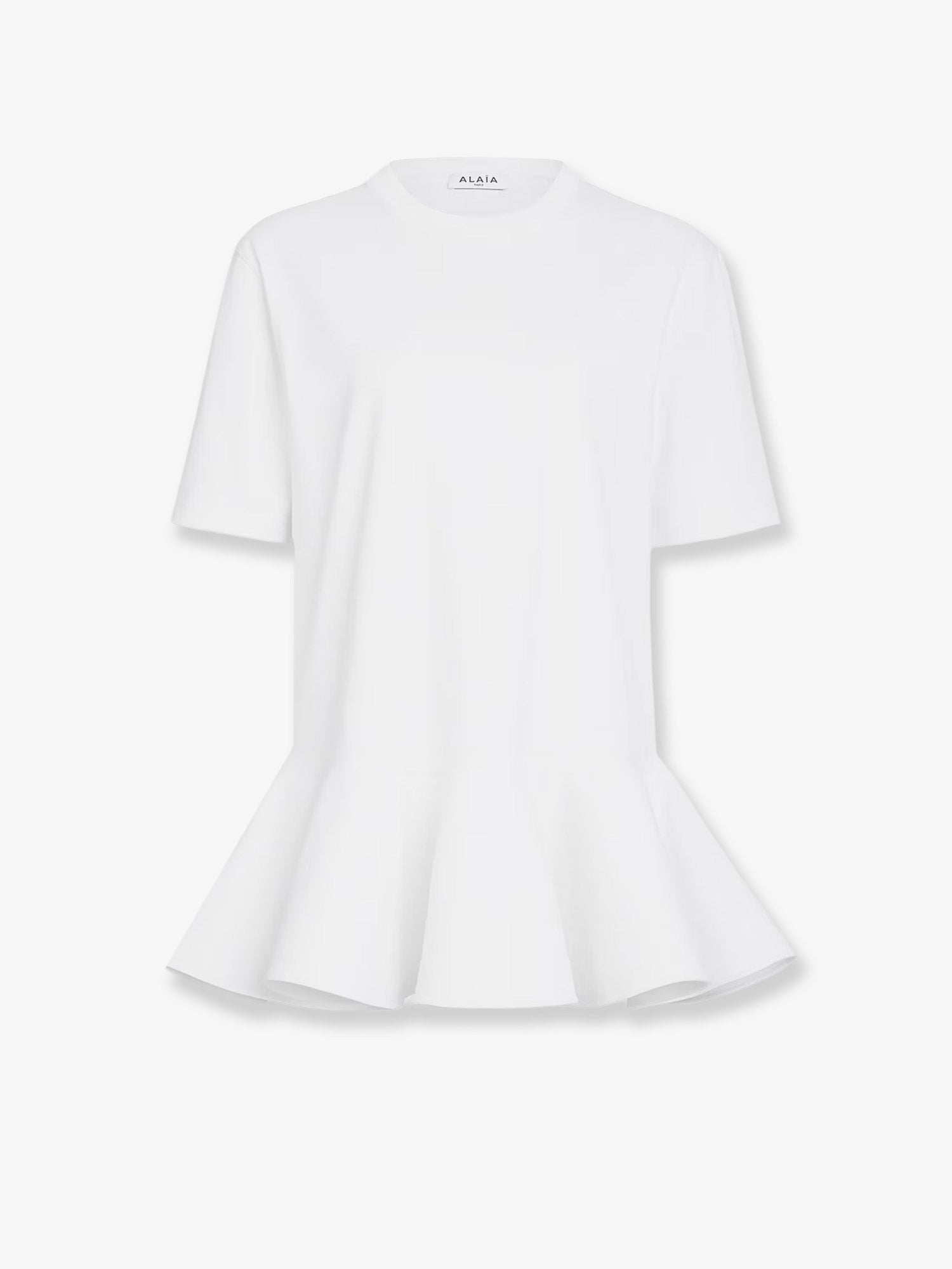 ALAIA - Crinoline cotton jersey t-shirt