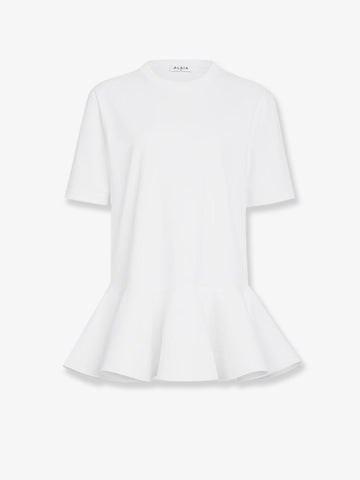 ALAIA - Crinoline cotton jersey t-shirt