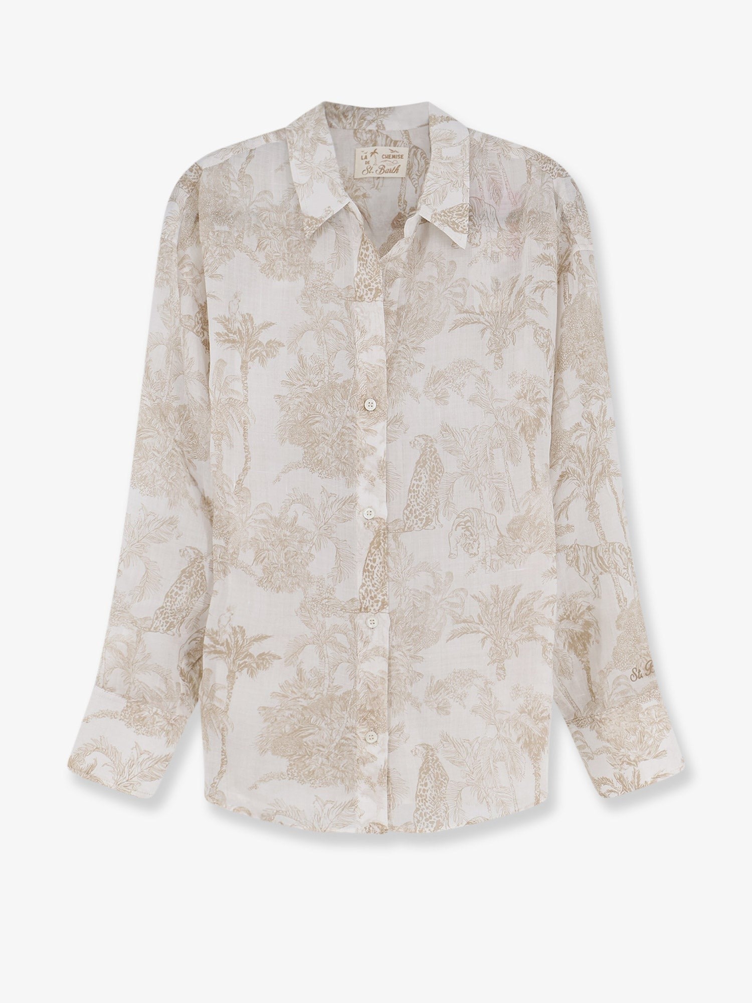 MC2 SAINT BARTH - Cristal ramie shirt cristal-ramie-shirt