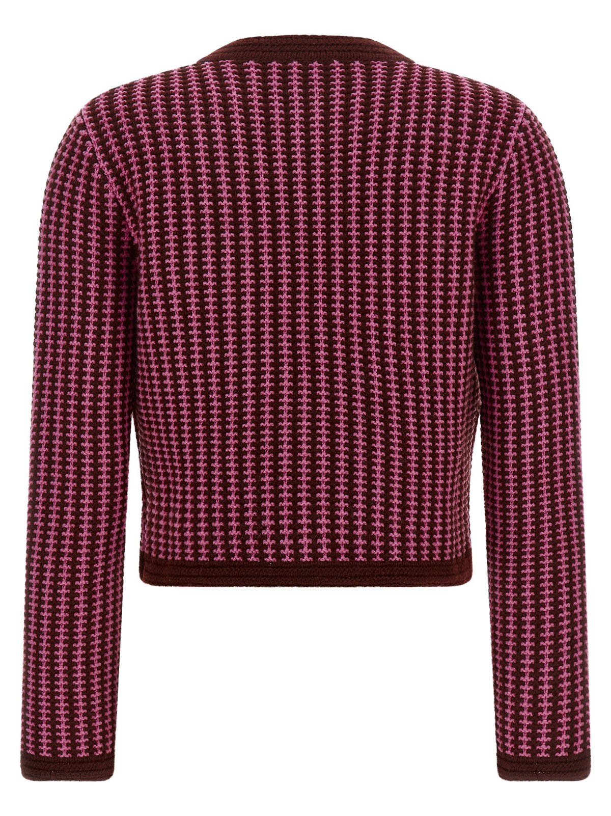 Versace - Crochet Wool Cardigan