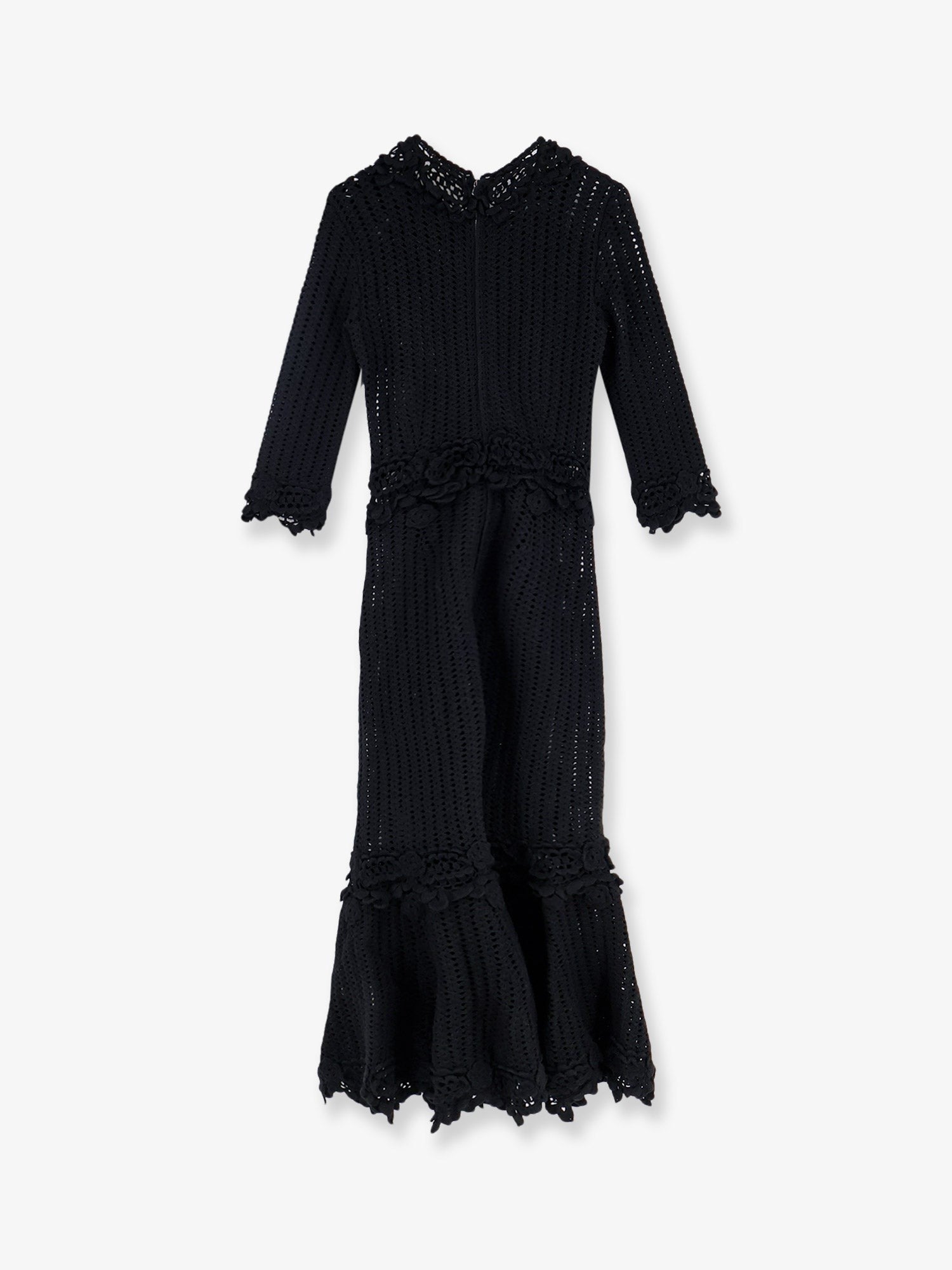 Dolce & Gabbana - Crochet fabric long dress