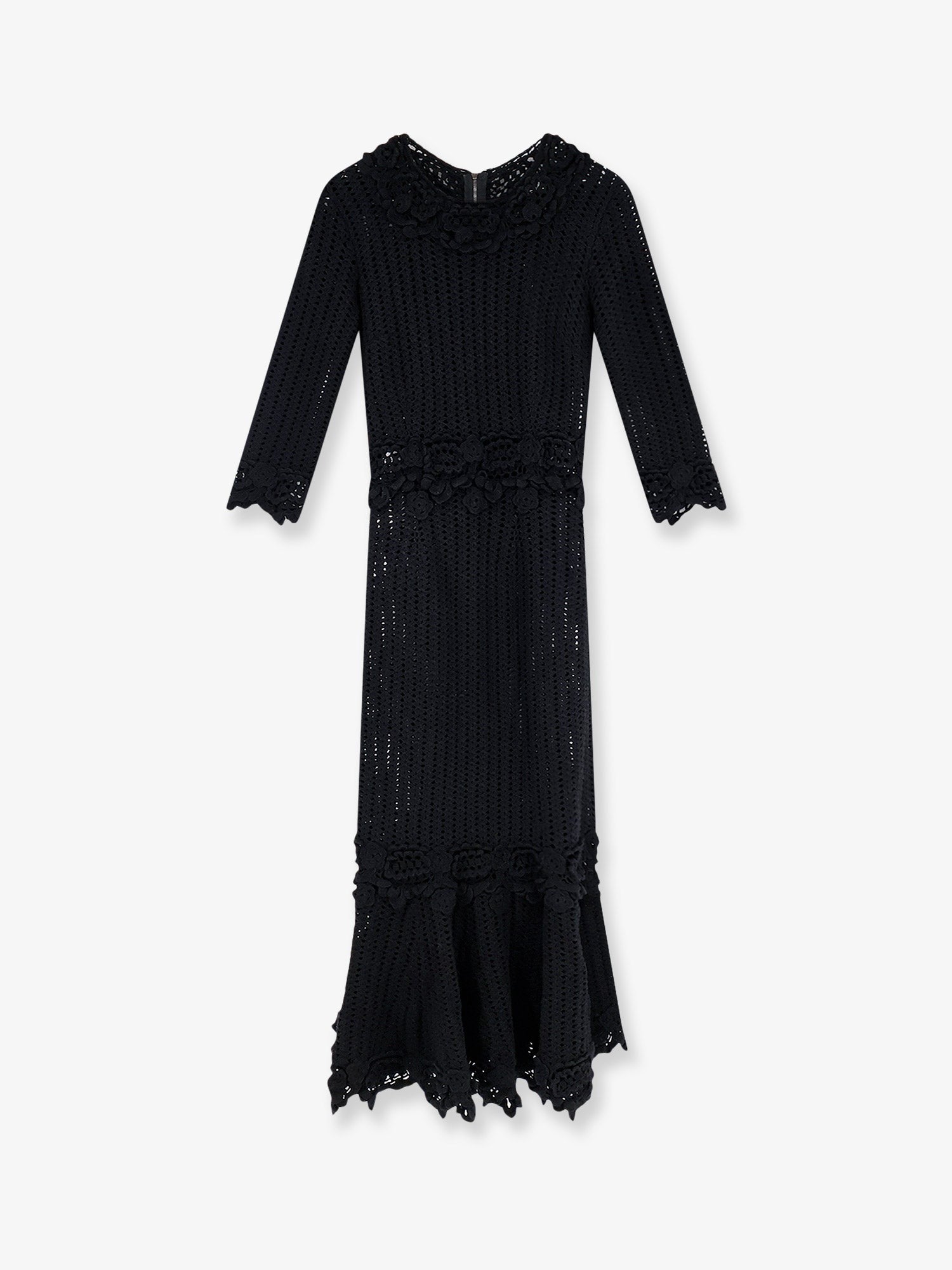 Dolce & Gabbana Crochet fabric long dress