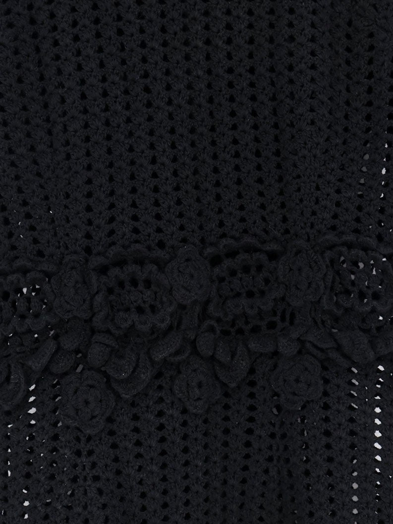 Dolce & Gabbana - Crochet fabric long dress