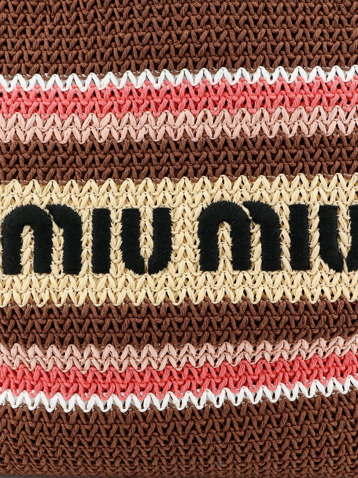 Miu Miu - Crochet shopping bag