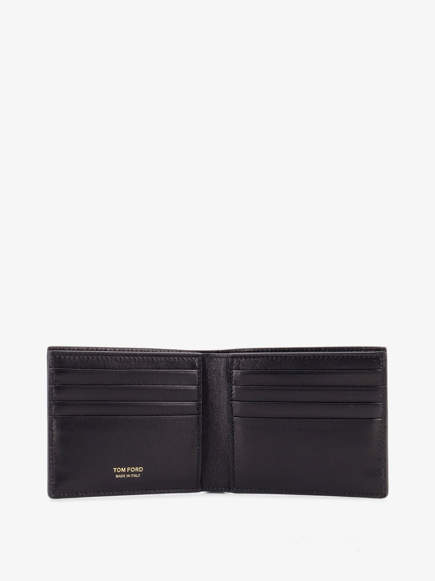 Crocodile-print leather wallet