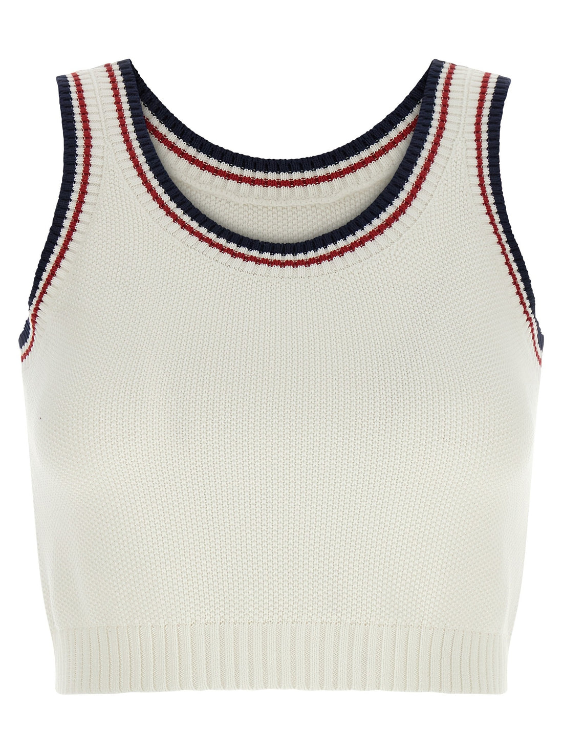 Brunello Cucinelli - Crop top - 'Active' line White