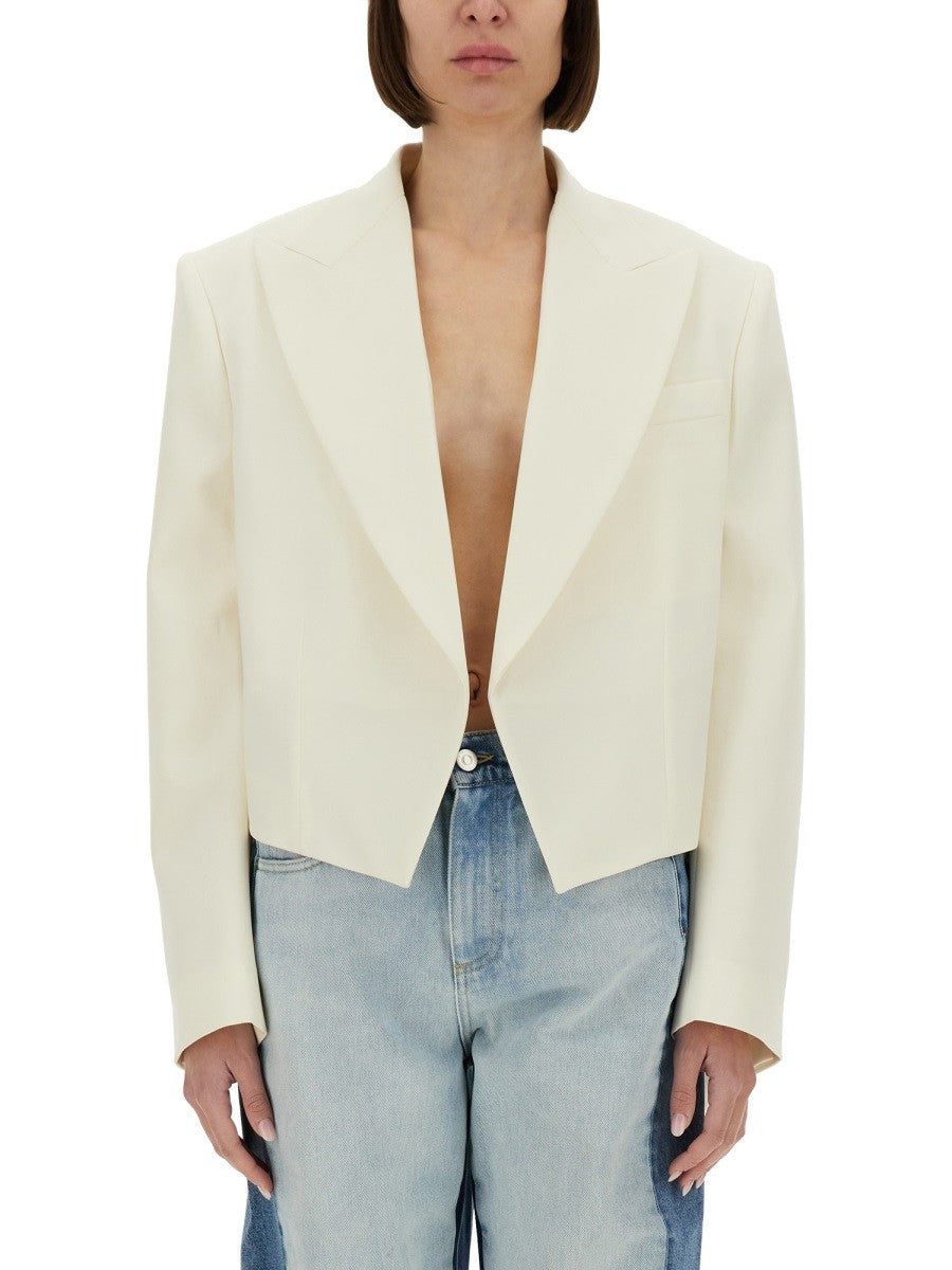 stella mccartney stella mccartney - "CROPPED" BLAZER