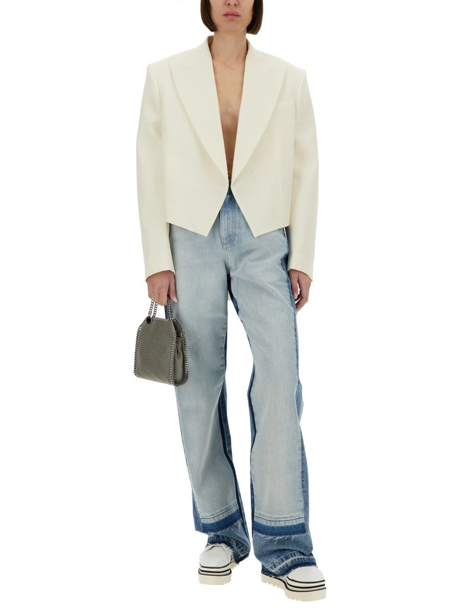 stella mccartney stella mccartney - "CROPPED" BLAZER