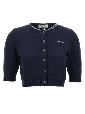 Miu Miu - Cropped cardigan