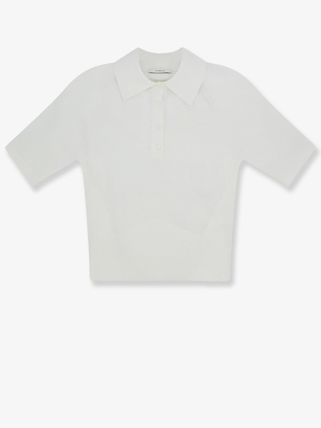 Givenchy - Cropped cotton and silk polo shirt cropped-cotton-and-silk-polo-shirt_bd052627-d89d-4e4e-aee0-6b2102510f66