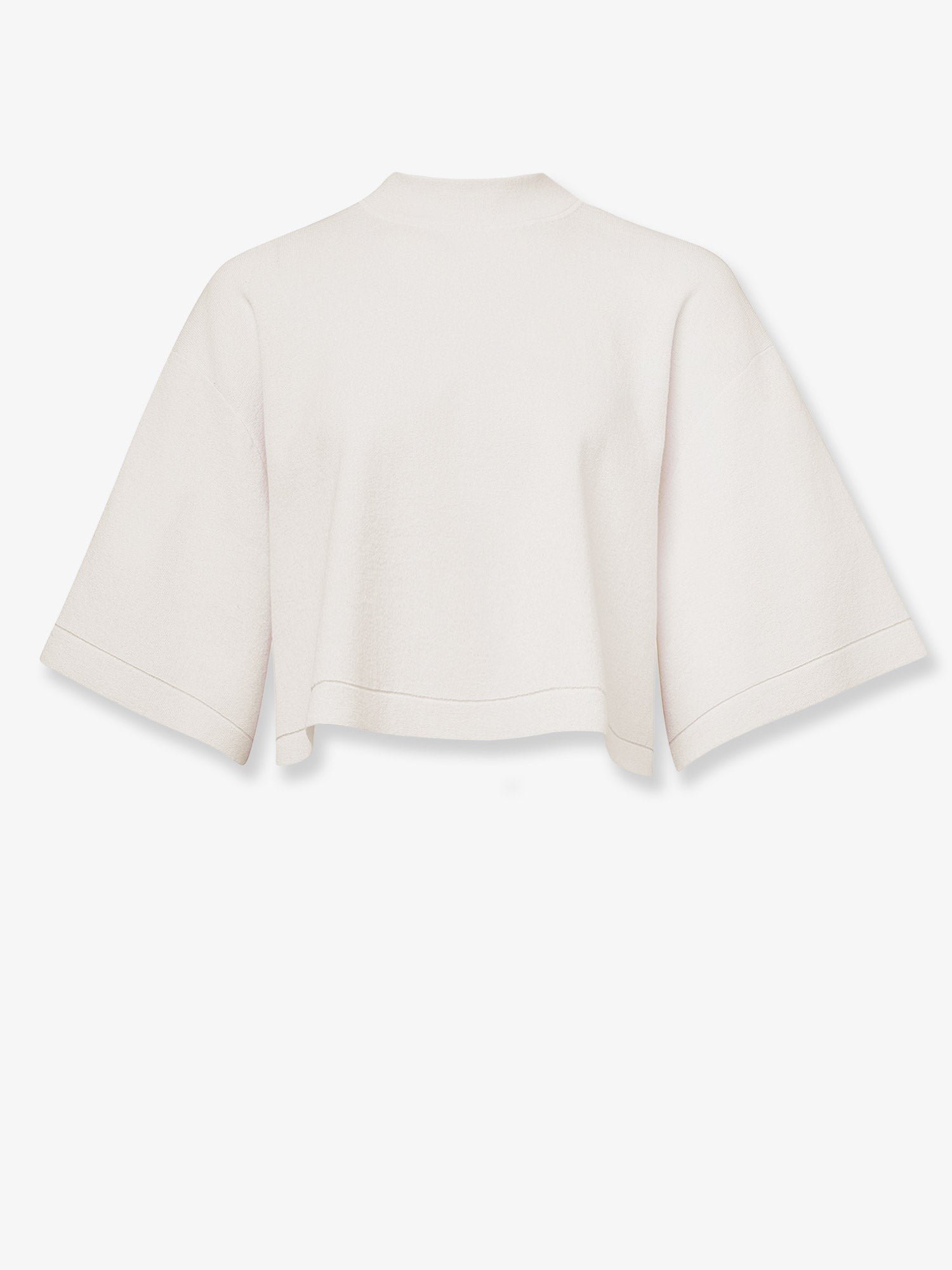 ALAIA - Cropped cotton blend top