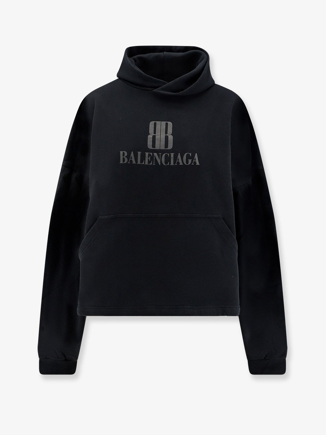 Balenciaga Balenciaga - Cropped cotton sweatshirt