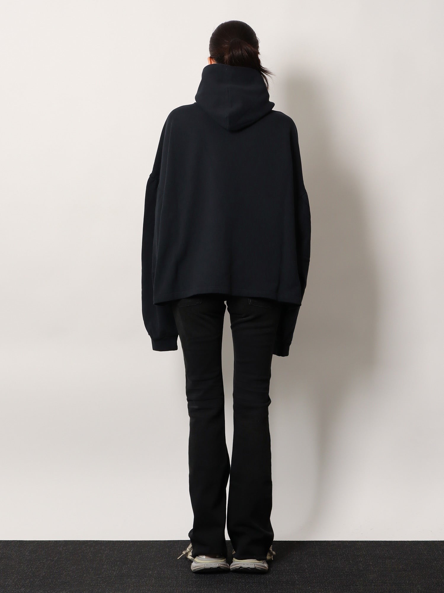 Balenciaga - Cropped cotton sweatshirt