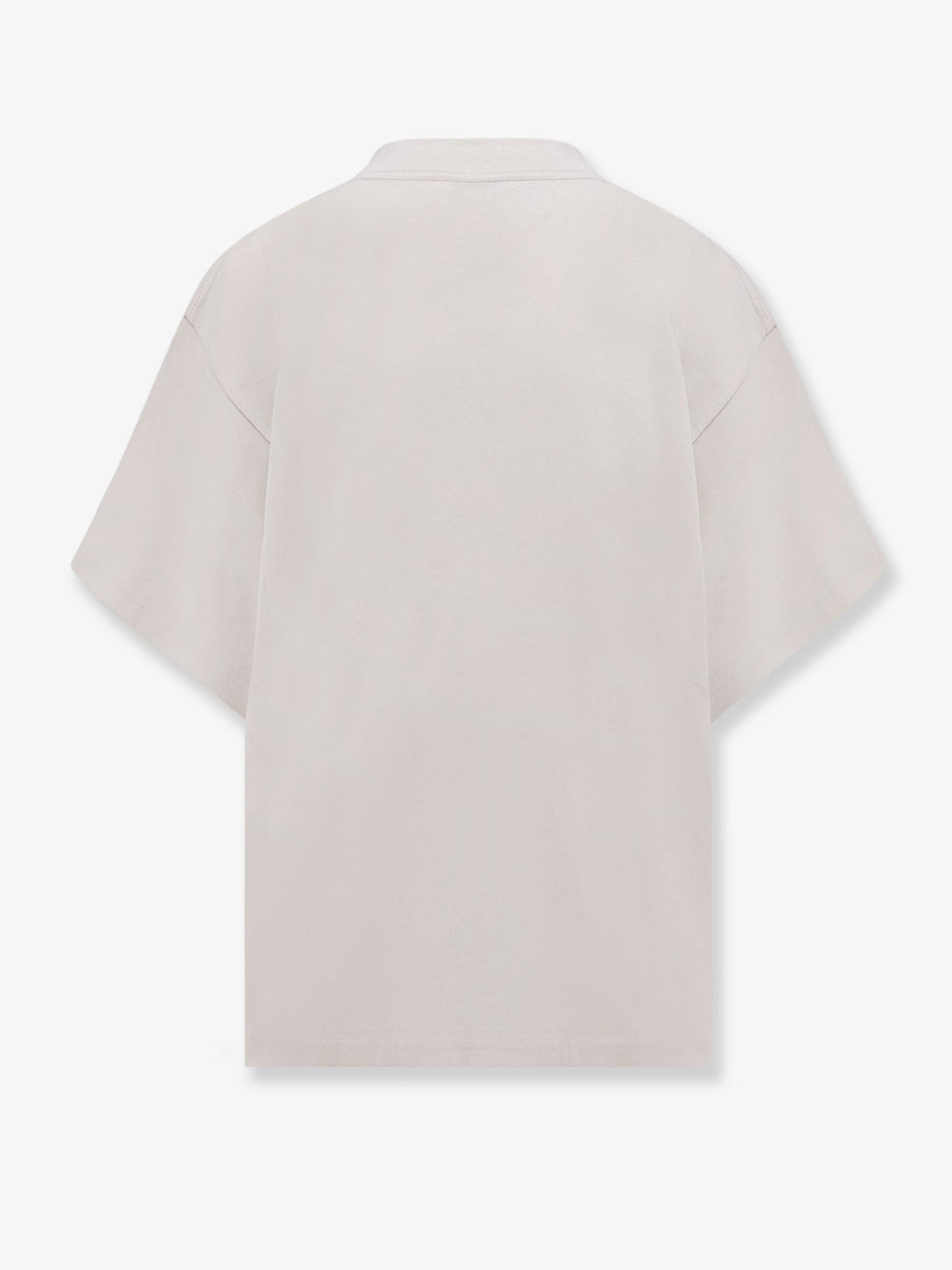 Cropped cotton t-shirt