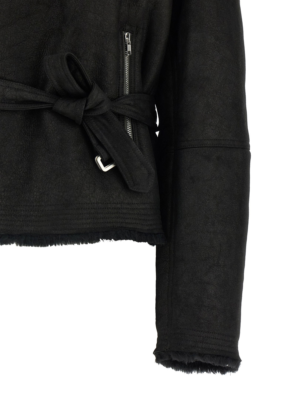 RICK OWENS - 'Cropped Flight' jacket