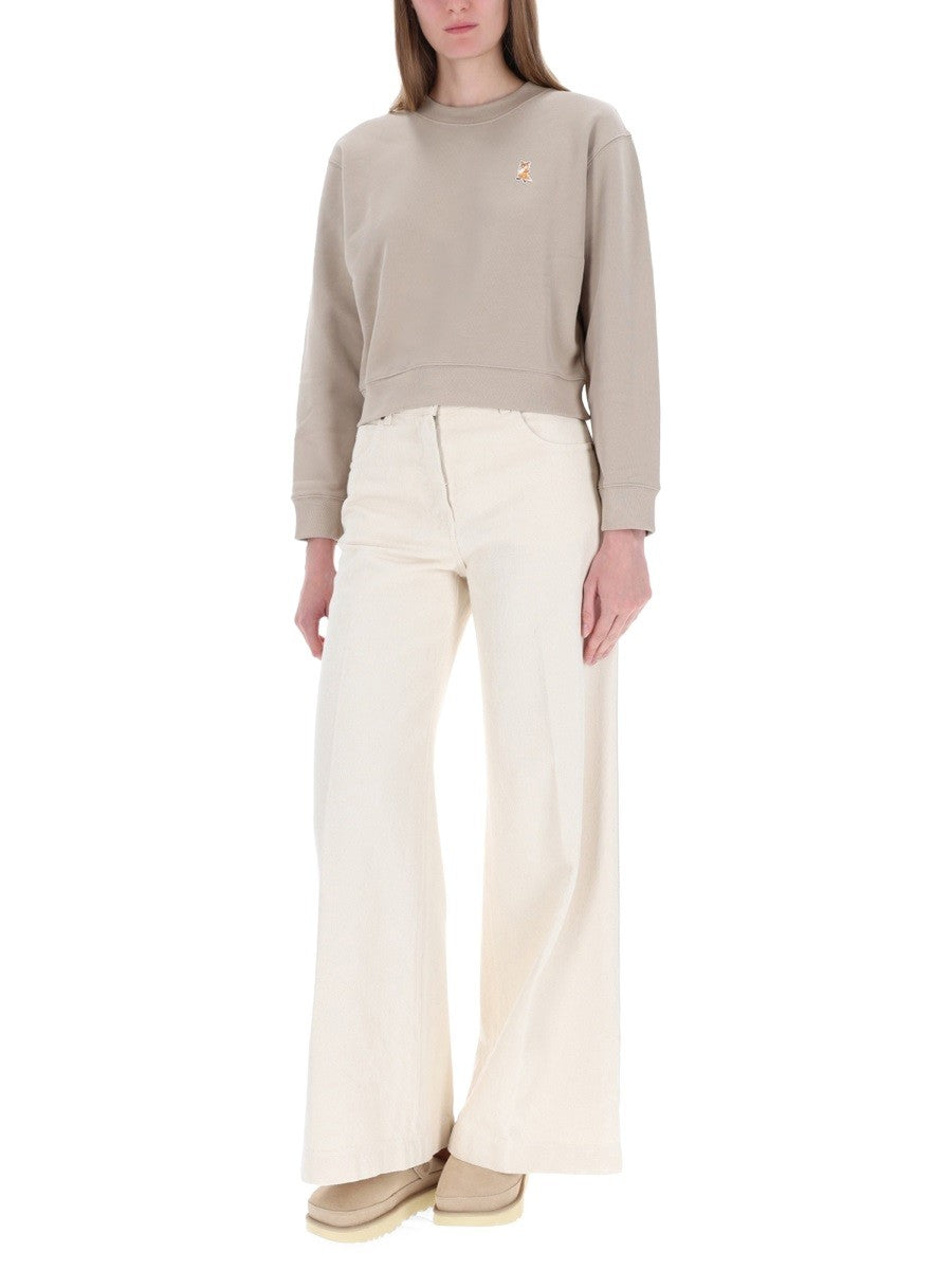 CROPPED "FOX" SWEATSHIRT