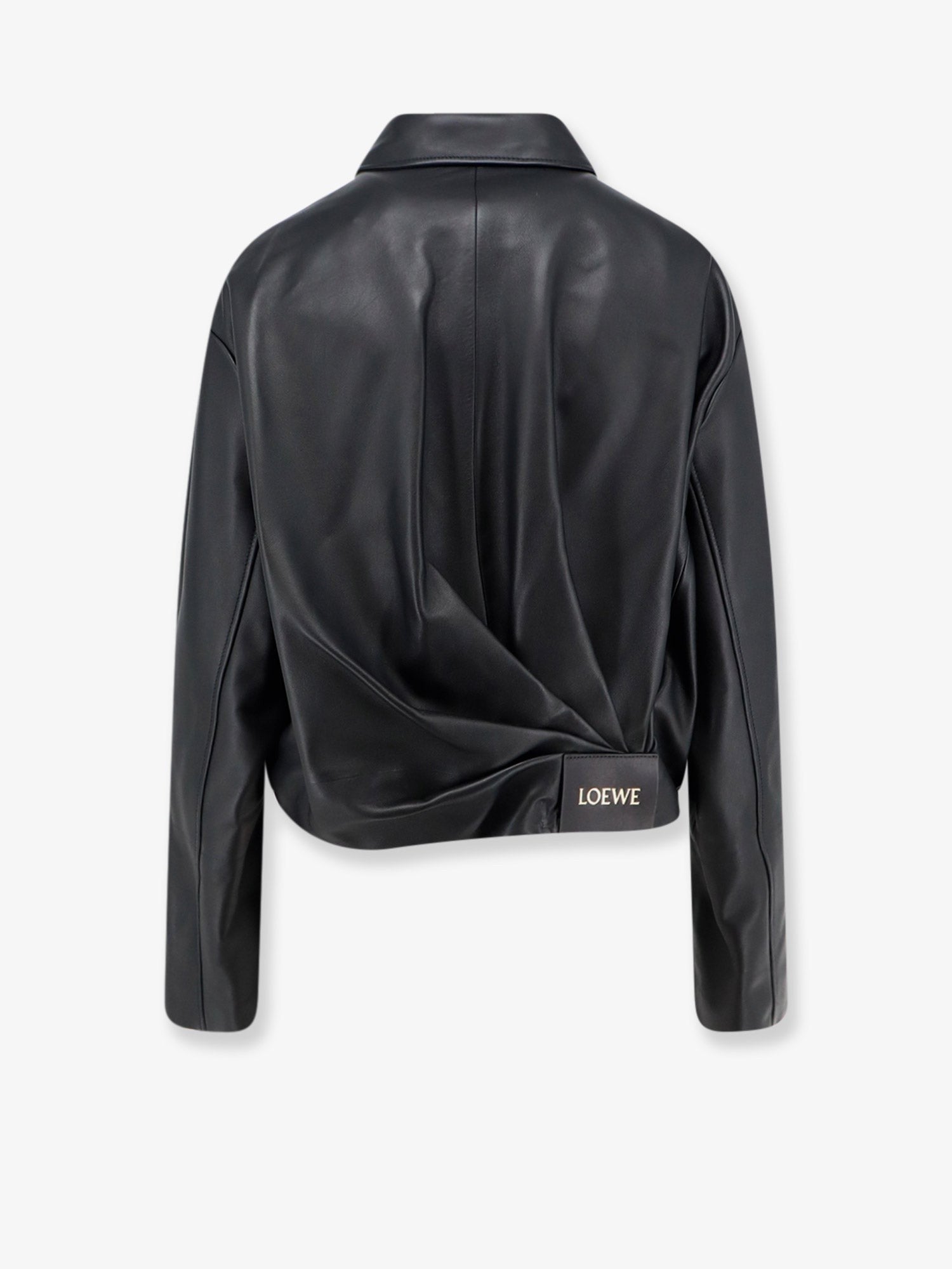LOEWE - Cropped leather jacket with back logo patch cropped-leather-jacket-with-back-logo-patch_3b490ba2-42d0-417e-8f36-d56548fec627