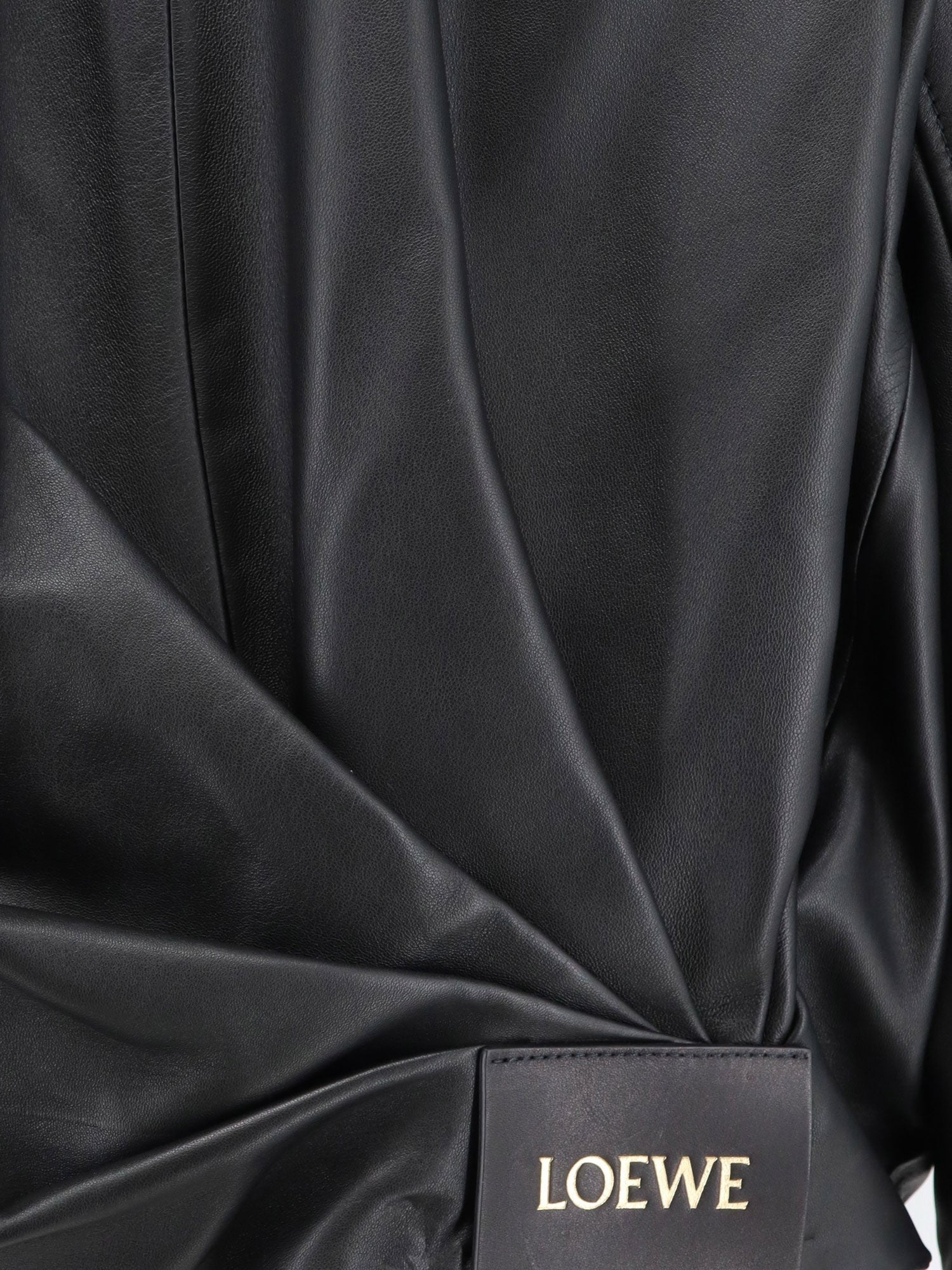 LOEWE - Cropped leather jacket with back logo patch cropped-leather-jacket-with-back-logo-patch_85662a39-14b1-4f48-b139-b41fb4f59267