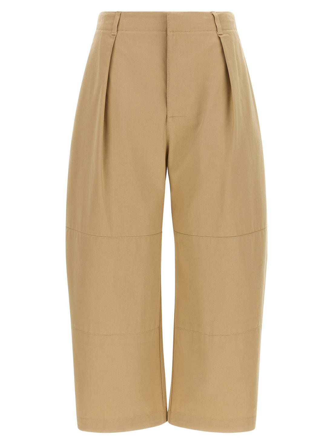 LOEWE - Cropped pants beige