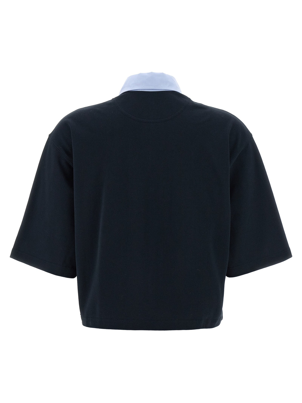 stella mccartney - Cropped piquet polo