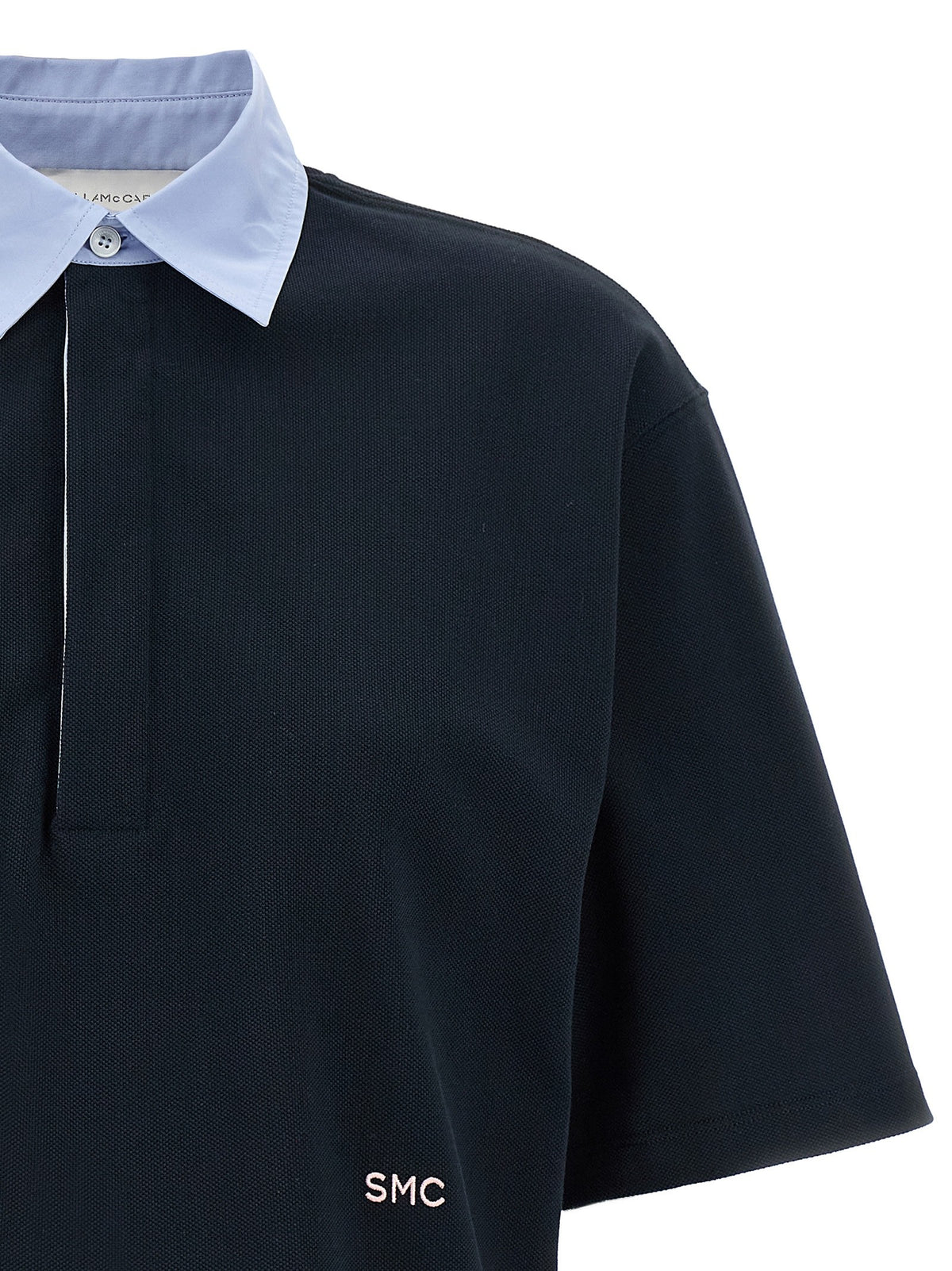 stella mccartney - Cropped piquet polo