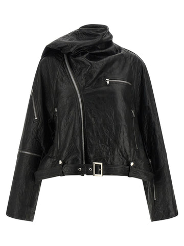 RICK OWENS - 'Cropped Scarf Flight' jacket cropped-scarf-flight-jacket_249066f5-39ab-43ce-a543-8f87c1f24132