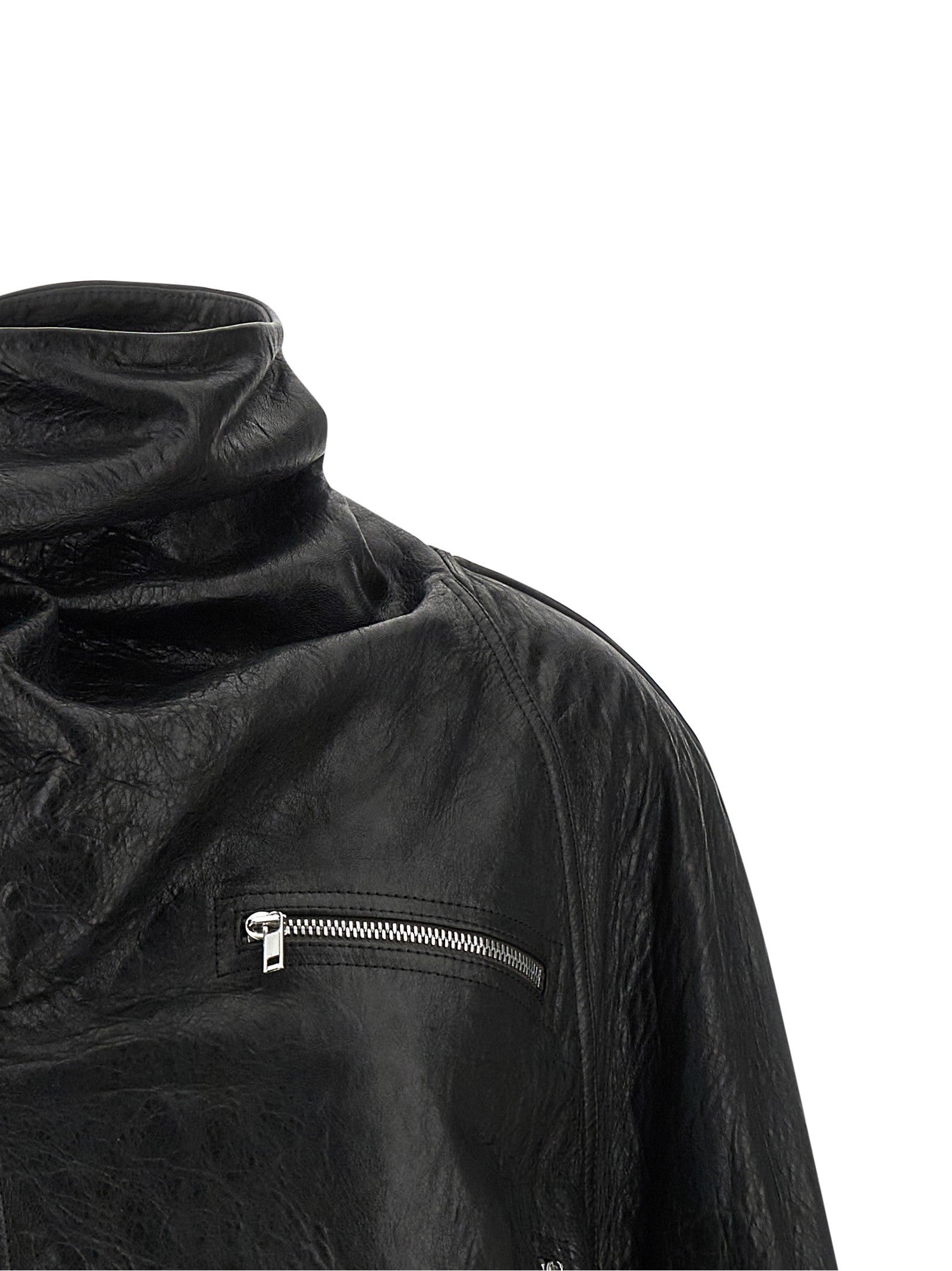RICK OWENS - 'Cropped Scarf Flight' jacket cropped-scarf-flight-jacket_85f3dd98-fe8a-44ca-86c0-9ff7a8e38f7c