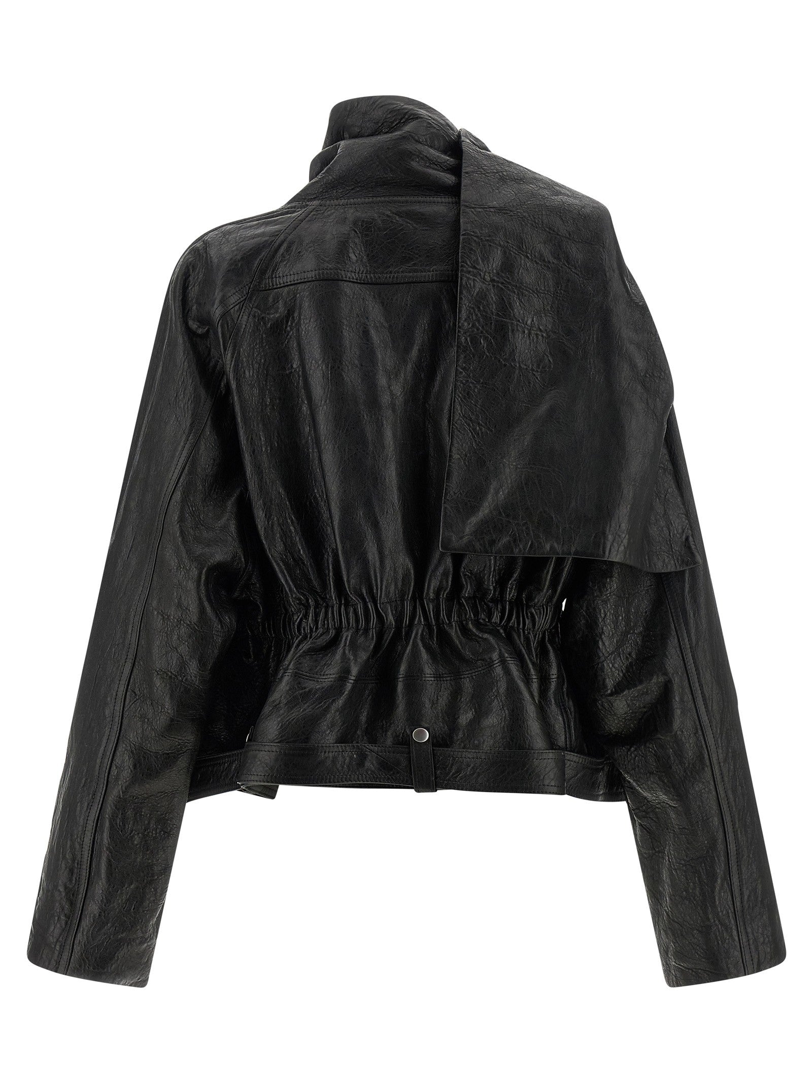 RICK OWENS - 'Cropped Scarf Flight' jacket cropped-scarf-flight-jacket_cba6f422-f446-438d-b227-faaab5d01cac