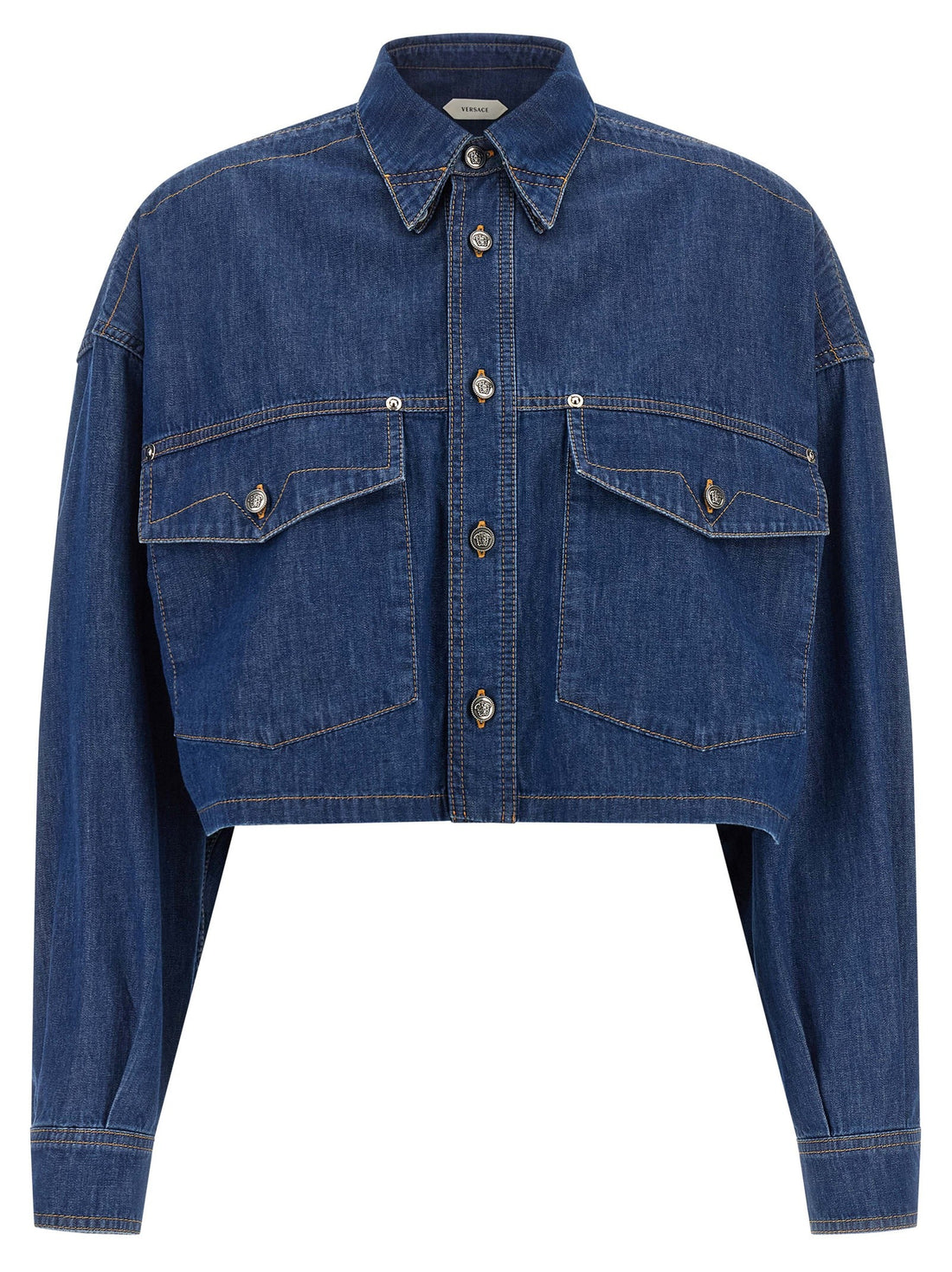 Versace - Cropped shirt cropped-shirt_5109a497-e9d6-4b38-977a-96a318842141