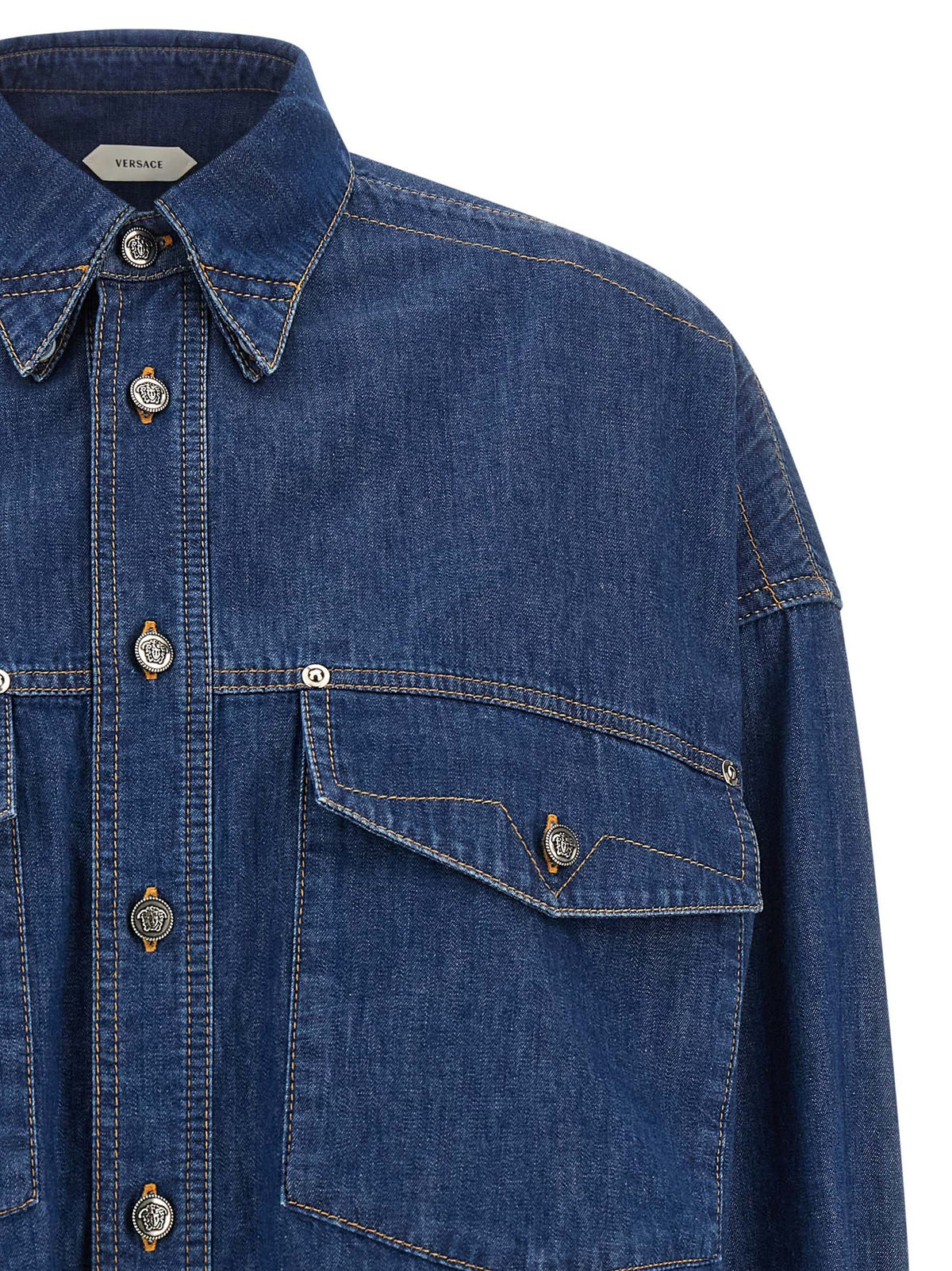 Versace - Cropped shirt
