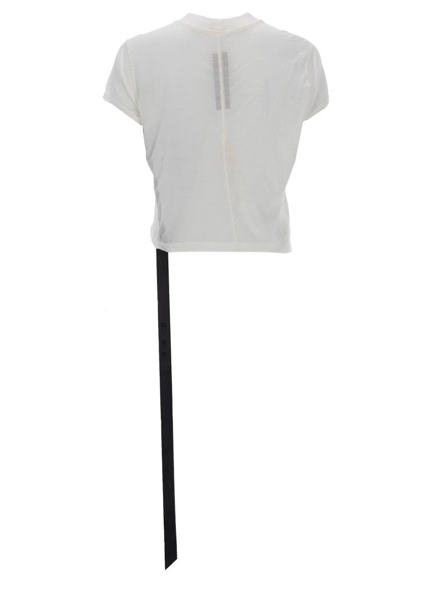 RICK OWENS DRKSHDW RICK OWENS DRKSHDW - "CROPPED SMALL LEVEL T" T-SHIRT