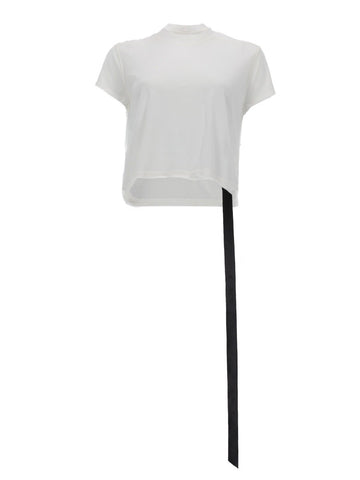RICK OWENS DRKSHDW RICK OWENS DRKSHDW - "CROPPED SMALL LEVEL T" T-SHIRT