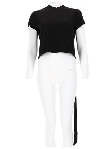 RICK OWENS DRKSHDW "CROPPED SMALL LEVEL T" T-SHIRT
