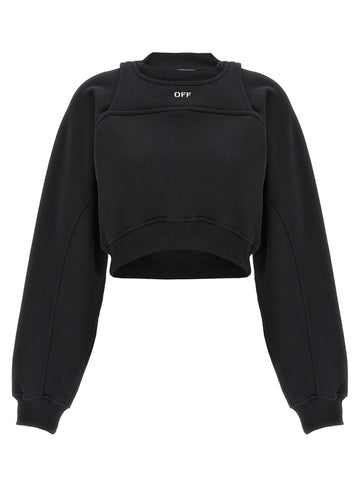 Off White - Cropped sweatshirt