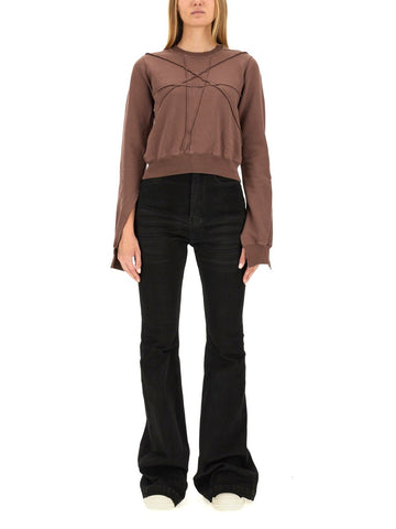 RICK OWENS DRKSHDW - CROPPED SWEATSHIRT cropped-sweatshirt_a516c8c3-40b8-4410-9e3a-1461fa5be933