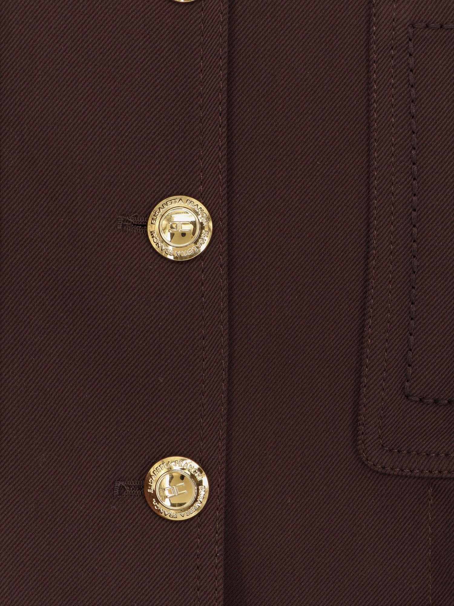 Elisabetta Franchi Elisabetta Franchi - Cropped viscose jacket