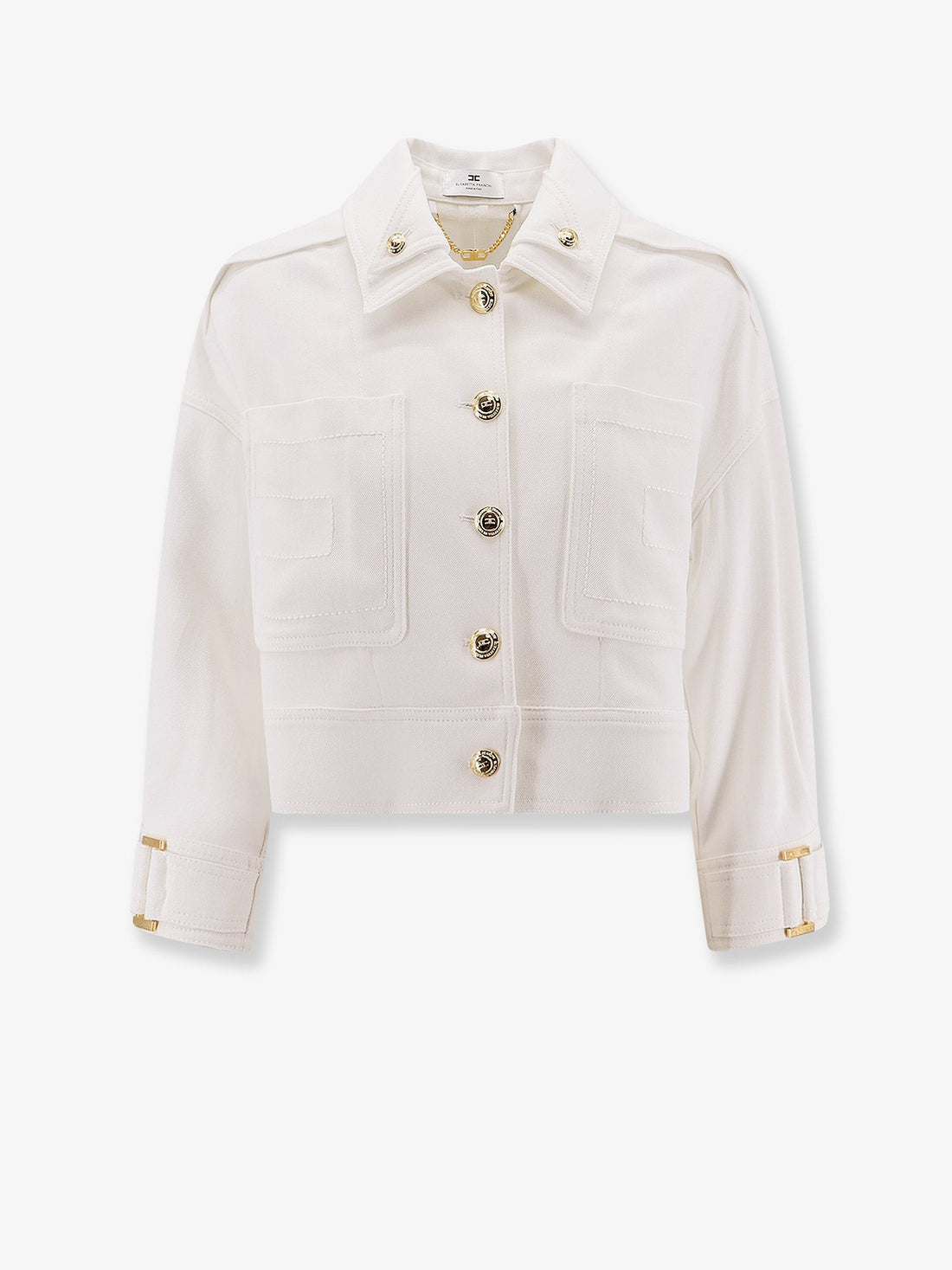 Elisabetta Franchi Elisabetta Franchi - Cropped viscose jacket