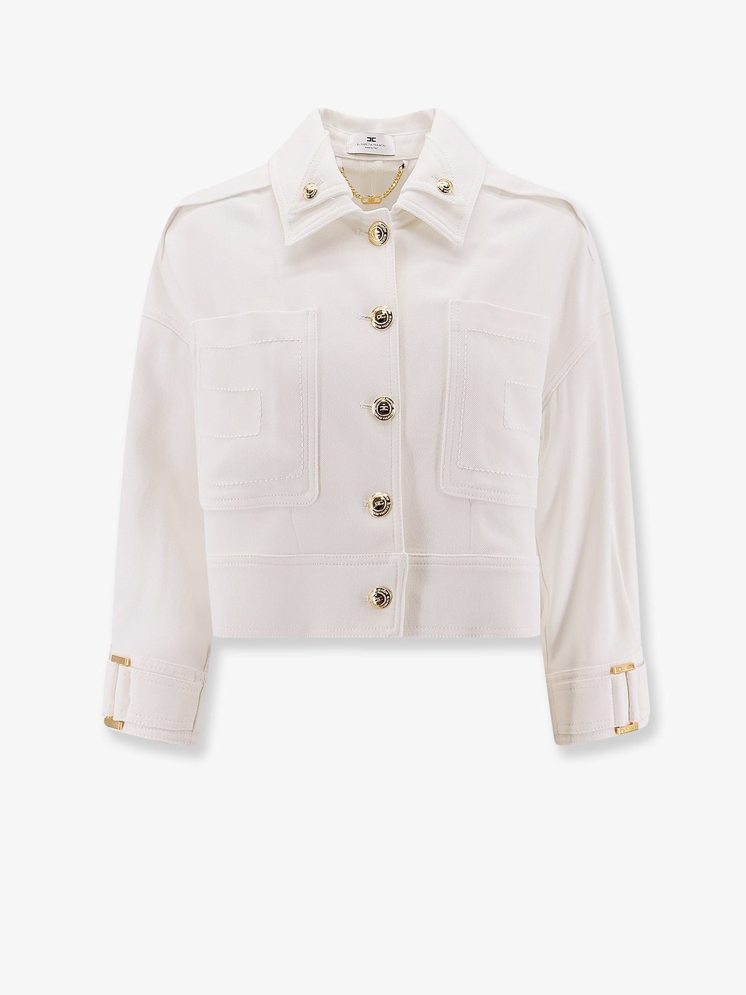 Elisabetta Franchi Elisabetta Franchi - Cropped viscose jacket